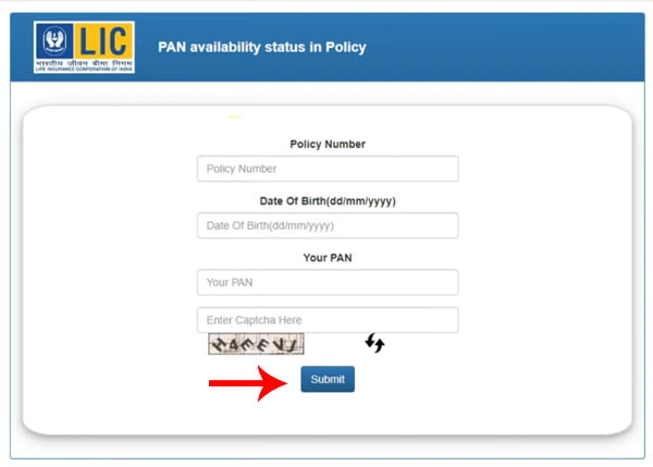 How to Check if my PAN Card is Linked with LIC Policy or not in marathi 2