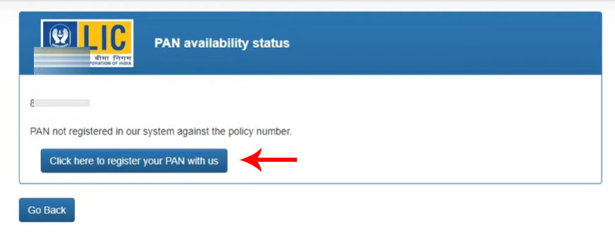 How to Check if my PAN Card is Linked with LIC Policy or not in marathi 4