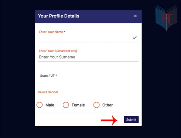 New Voter ID Card Apply Online Marathi Step 7