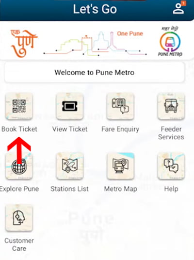 How can I book a Pune Metro ticket online Step 7