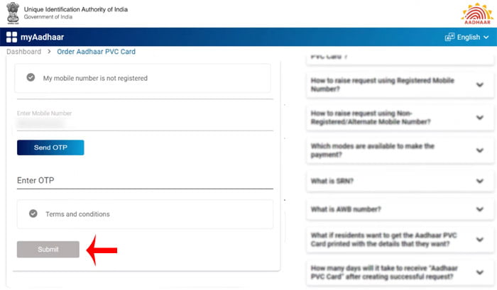 how to order aadhaar pvc card online step (3)