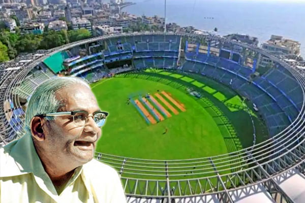 Wankhede Stadium creation story in Marathi