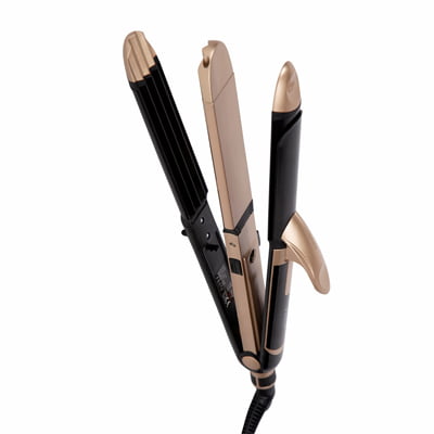 VEGA 3 in 1 Hair Styler Straightener Curler Crimper