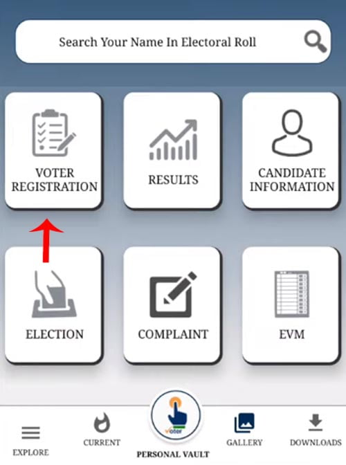 Apply New Voter ID Card on Voter Helpline App Step 4