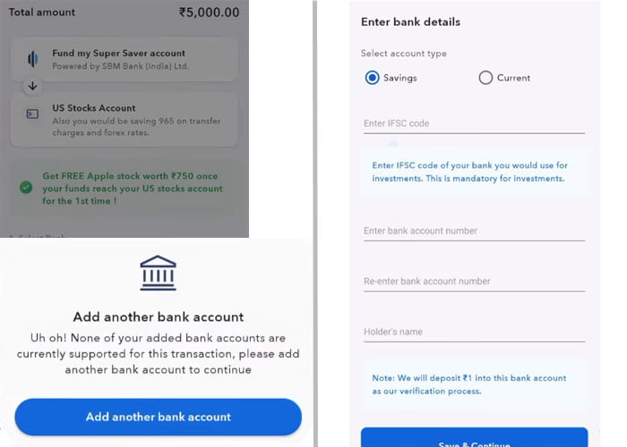 How to Add Money in IndMoney for US Stocks Step 3