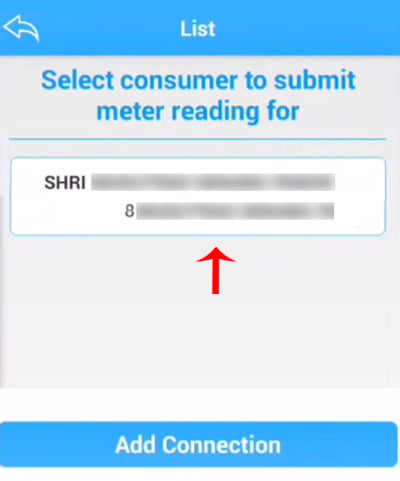 How to send Meter reading on Mahavitaran App Step 6