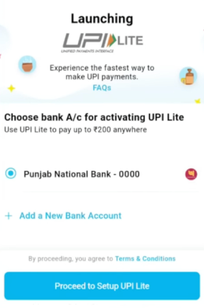 Paytm UPI LITE Wallet Activate Kase karayche Step 3