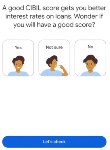 Google Pay Varun CIBIL Score Check Kasa Karaycha Step 3