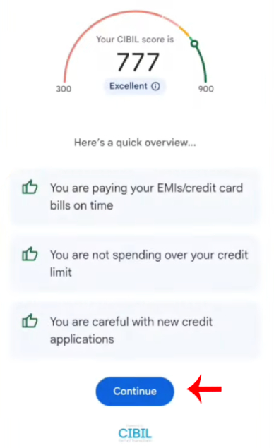 Google Pay Varun CIBIL Score Check Kasa Karaycha Step 5