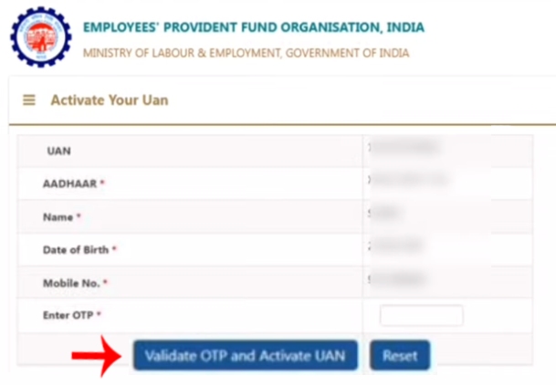 PF Account Password Tayar Kasa Karaycha Step 4