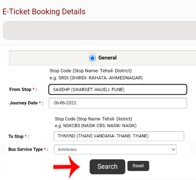 Online Bus Booking Kase Karayche Step 3