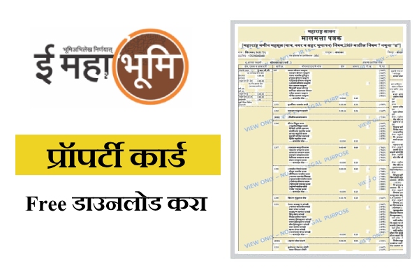 Property Card Online Download Kase Karayche