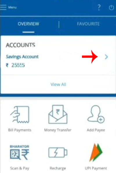 HDFC Mobile Banking Bank Statement Download Step 3