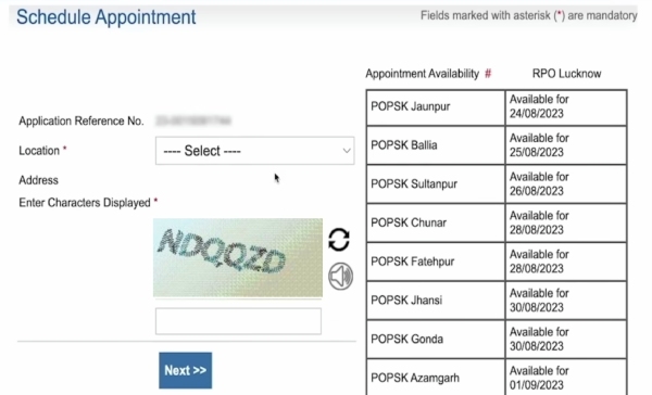 Passport Online Apply Kasa Karaycha Step 17