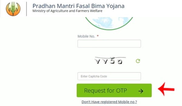Check Online Pik Vima Status Step 3