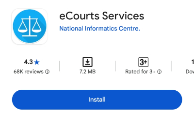 Court Case Mahiti Online Check Step 1