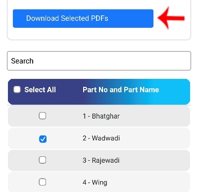 Maharashtra Voter List Download Step 5