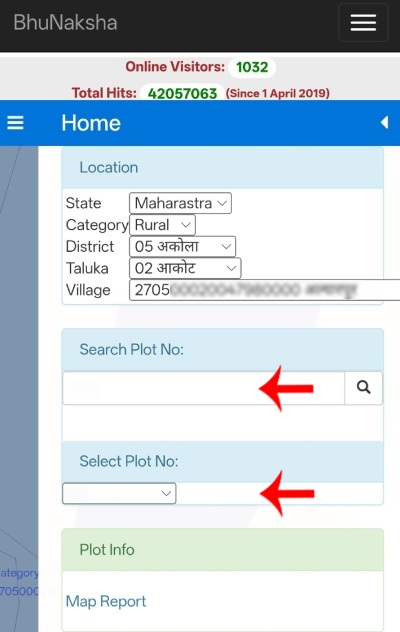 Check Maha Bhunakasha Maharashtra Method 1 Step 5