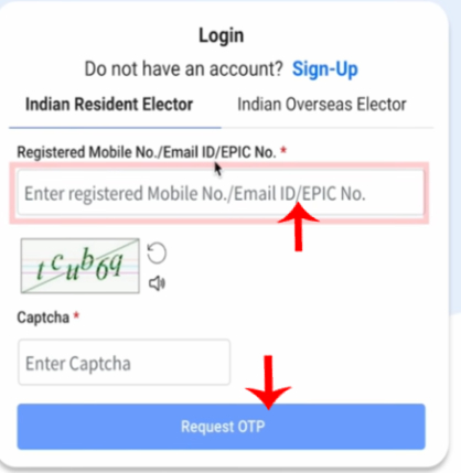 nivadnuk ayog website var nondani kashi karavi step 4